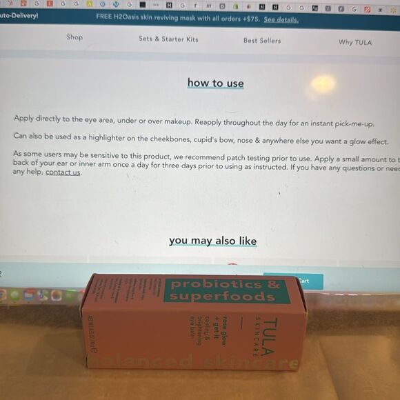 rose glow + get it cooling & brightening eye balm nib - Picture 4 of 8